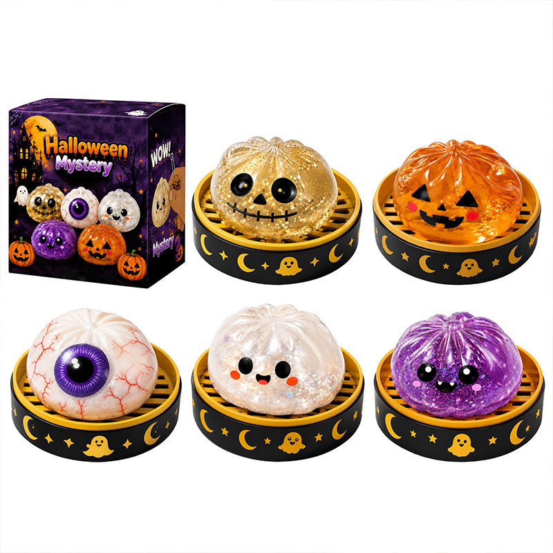 ๐ Halloween Dumpling Squeeze Squishy Toy๐