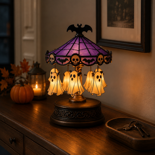 👻🎃Halloween Ghost Carousel Table Lamp🏆