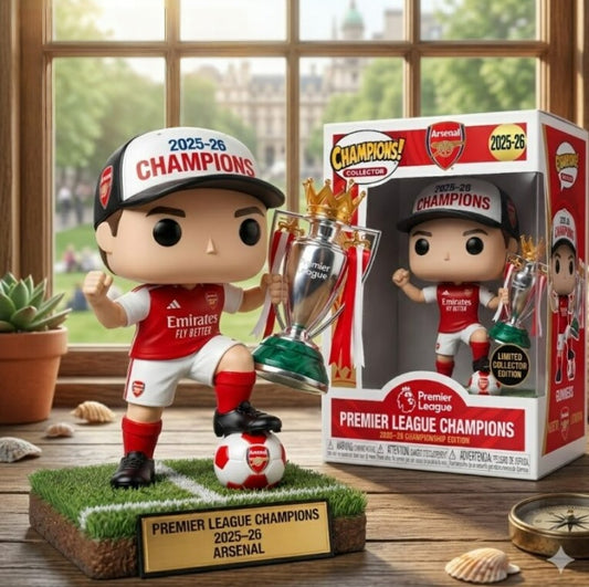🎉Arsenal EPL 2026 Champion Figure Doll⚽️🏆
