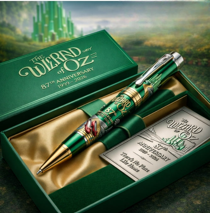 🟢 The Wizard of Oz 87th Anniversary Commemorative Metal Ballpoint Pen🏆