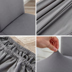 「🎊New Year - 40% Off」🔥ROSOPLTMSoft Spandex Solid Color Stretch Dining Chair Covers