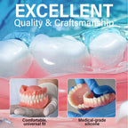 Made and Shipped from 🇬🇧  ROSOPLTM  Adaptable Custom-Fit Functional Complete Dentures