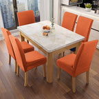 「🎊New Year - 40% Off」🔥ROSOPLTMSoft Spandex Solid Color Stretch Dining Chair Covers