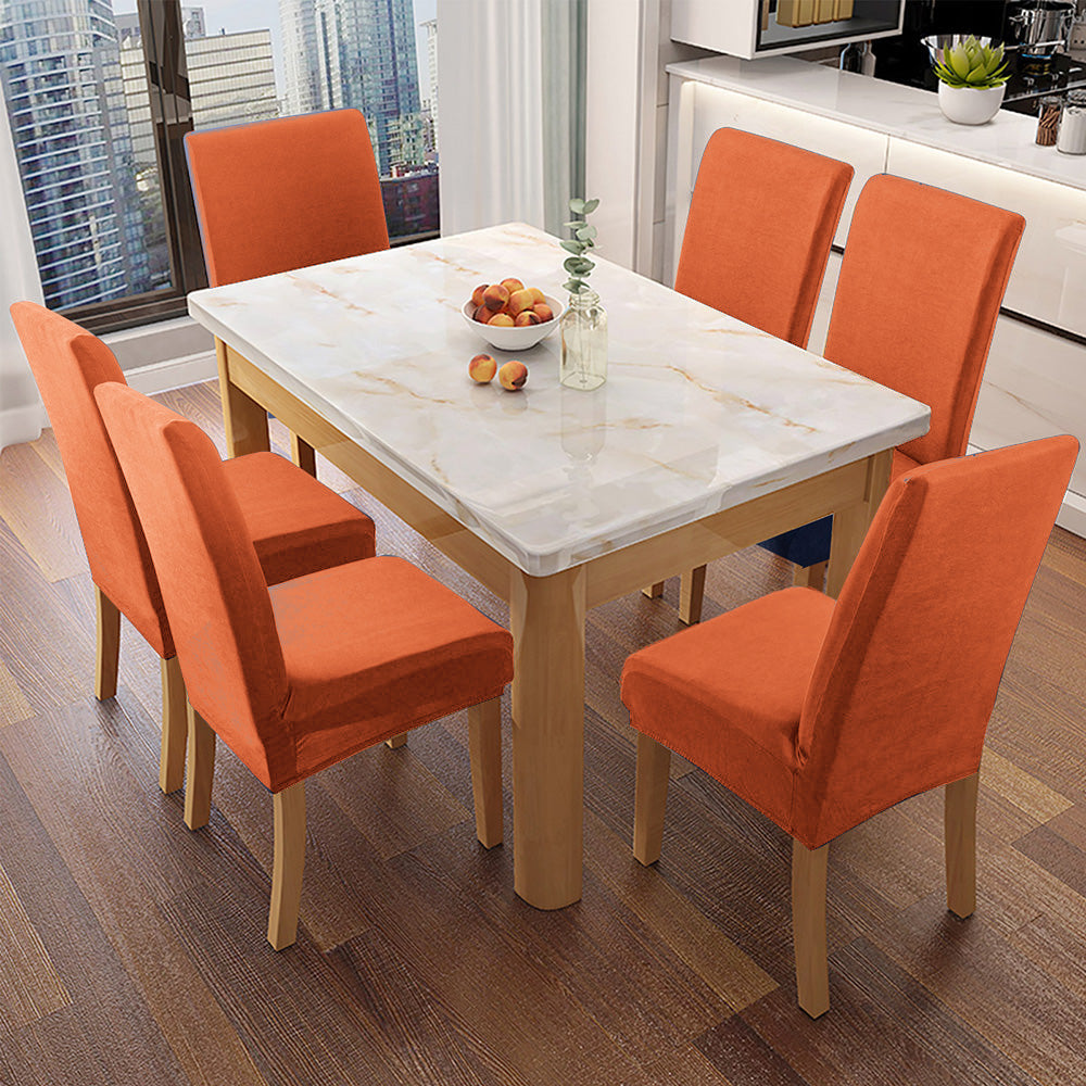 「🎊New Year - 40% Off」🔥ROSOPLTMSoft Spandex Solid Color Stretch Dining Chair Covers