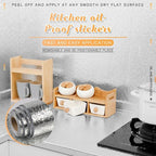 LAST DAY 49% Off 🔥ROSOPLTM Kitchen Oil-proof Stickers 🔥(Buy 4 Get Extra 20% OFF)