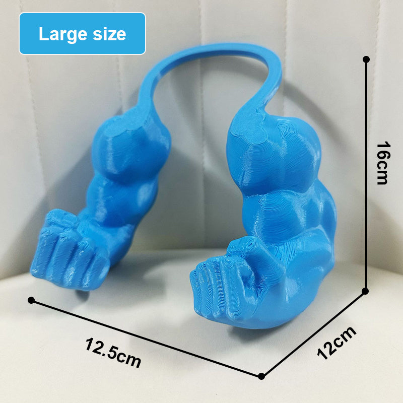 💪 3D Printed Hulk Arms Pet Cosplay Props with Halter Neck🏆