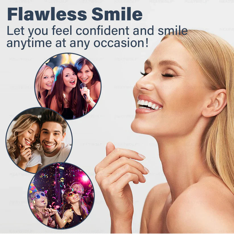 Made and Shipped from 🇬🇧  ROSOPLTM  Adaptable Custom-Fit Functional Complete Dentures