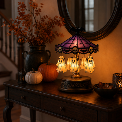 👻🎃Halloween Ghost Carousel Table Lamp🏆