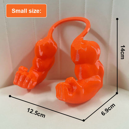 💪 3D Printed Hulk Arms Pet Cosplay Props with Halter Neck🏆