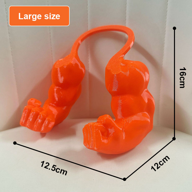 💪 3D Printed Hulk Arms Pet Cosplay Props with Halter Neck🏆