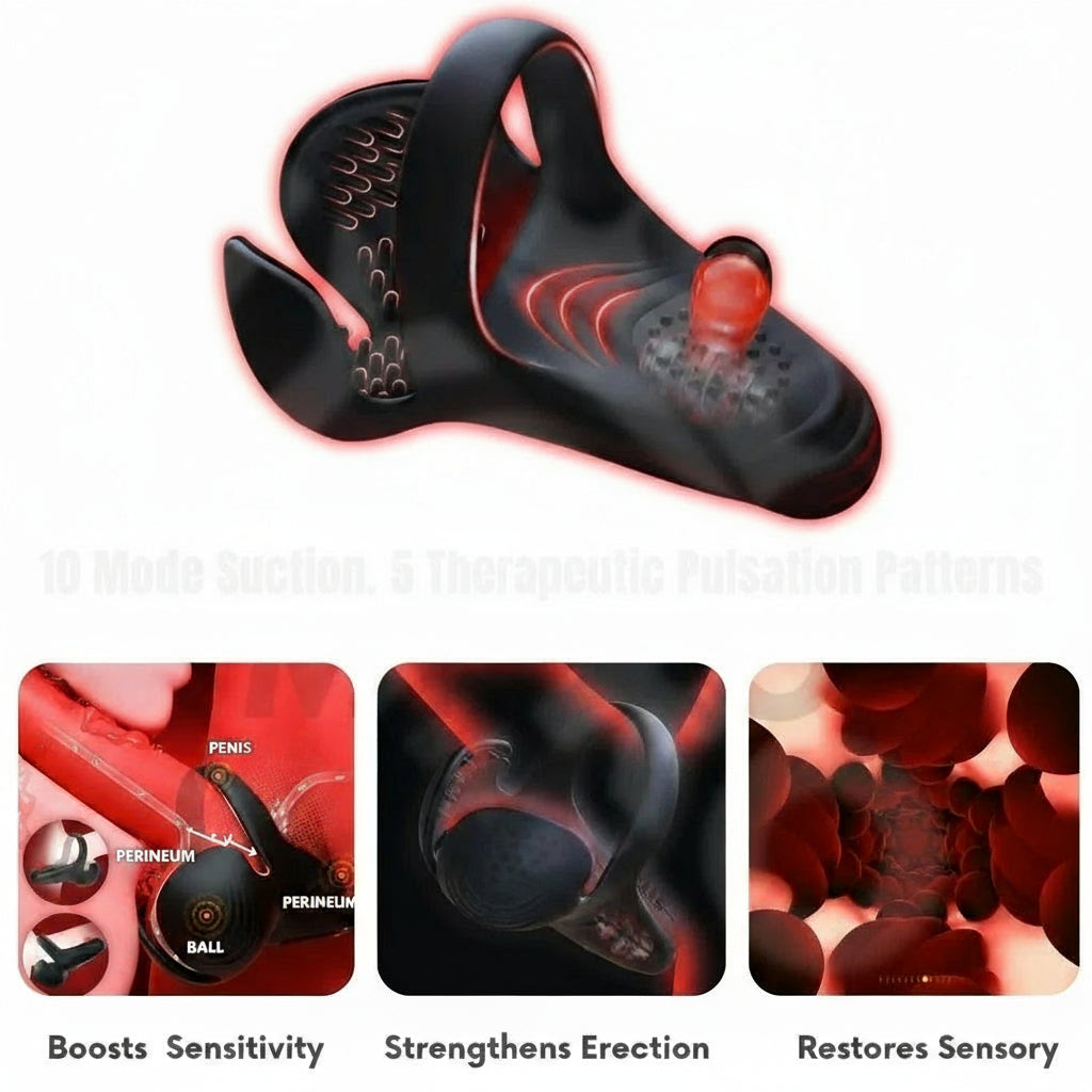 ROSOPLTM VitalEngine Pro-The #1 5-in-1 at-home trainer that reverses ED &amp; PE with advanced precision