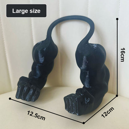 💪 3D Printed Hulk Arms Pet Cosplay Props with Halter Neck🏆