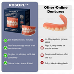 Made and Shipped from 🇬🇧  ROSOPLTM  Adaptable Custom-Fit Functional Complete Dentures