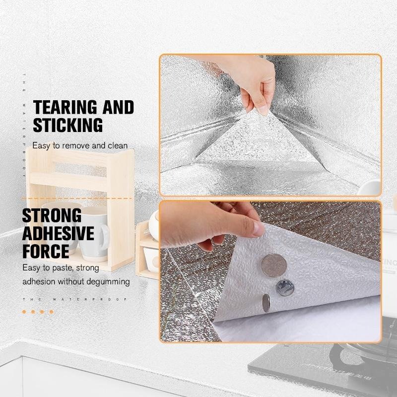 LAST DAY 49% Off 🔥ROSOPLTM Kitchen Oil-proof Stickers 🔥(Buy 4 Get Extra 20% OFF)