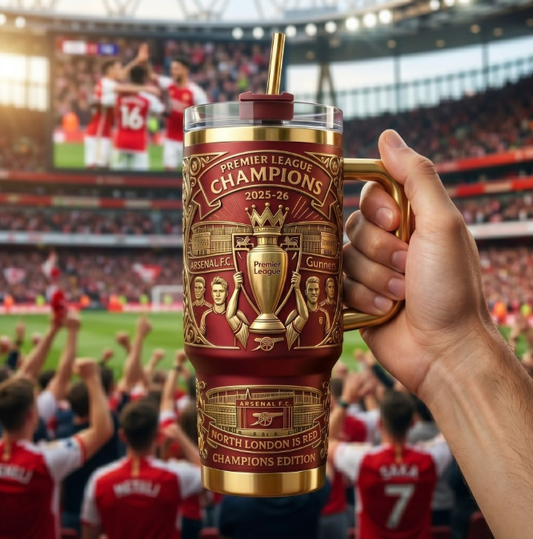 🔴 Arsenal 2026 EPL Champions Tumbler🏆