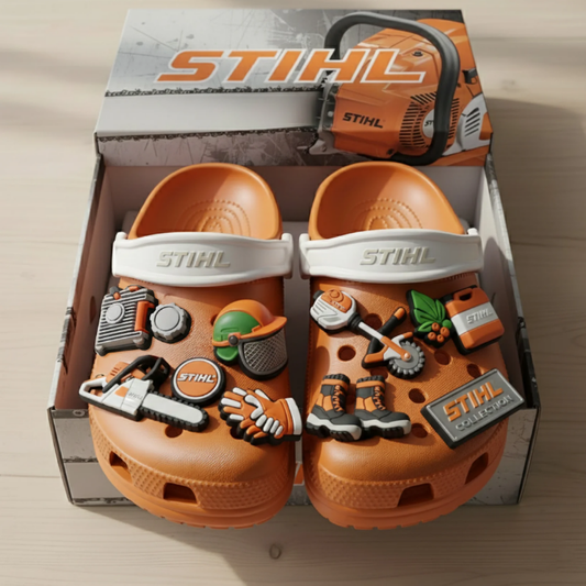 🟠⛏️STIHL Collection Croc Charms🏆