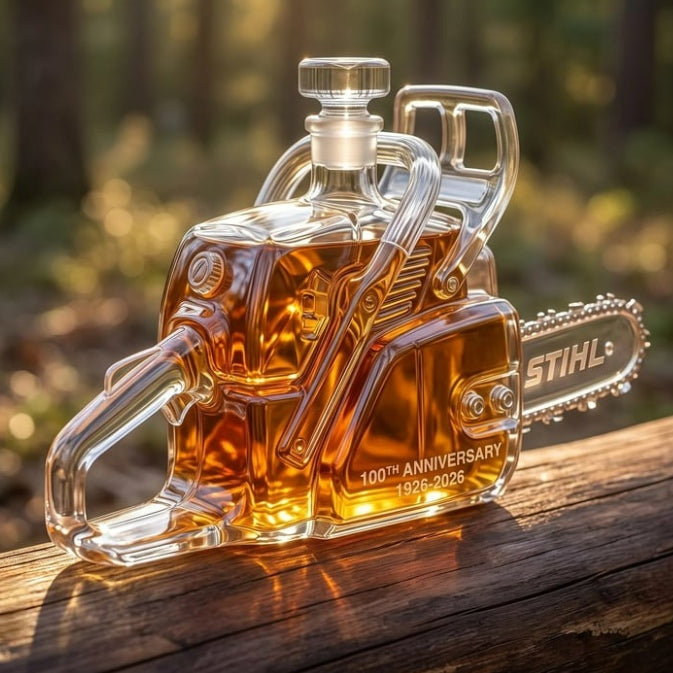 🔧STIHL 100th Anniversary Whiskey Bottle🏆