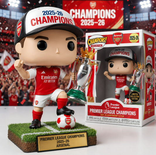🎉Arsenal EPL 2026 Champion Figure Doll⚽️🏆