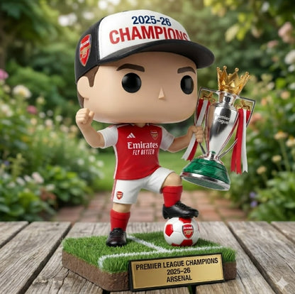 🎉Arsenal EPL 2026 Champion Figure Doll⚽️🏆