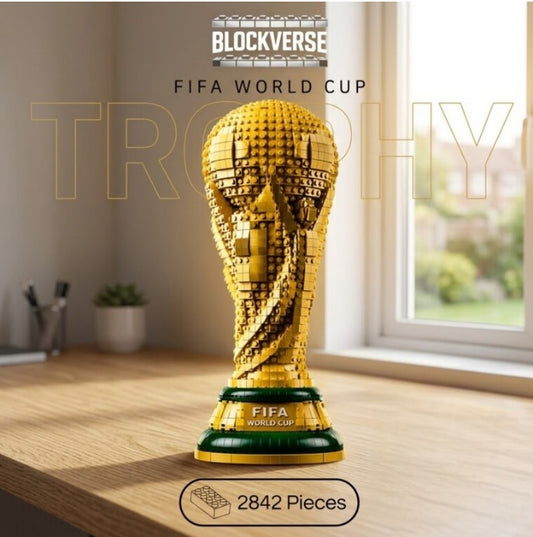 ⚽️FIFA World Cup Golden Championship Trophy Brick Lego Building🏆