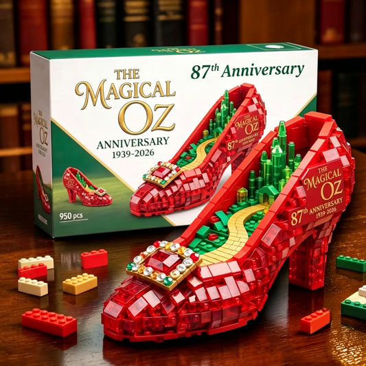 The Wizard of Oz 87th Anniversary 1939-2026 Magical Ruby Brick Set👠🏆