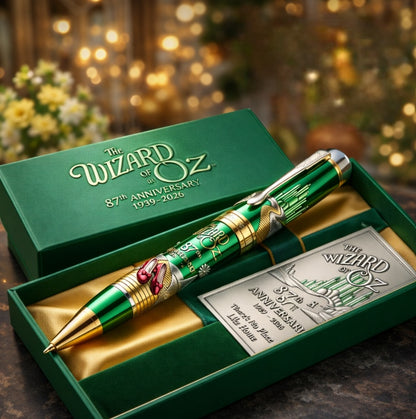 🟢 The Wizard of Oz 87th Anniversary Commemorative Metal Ballpoint Pen🏆
