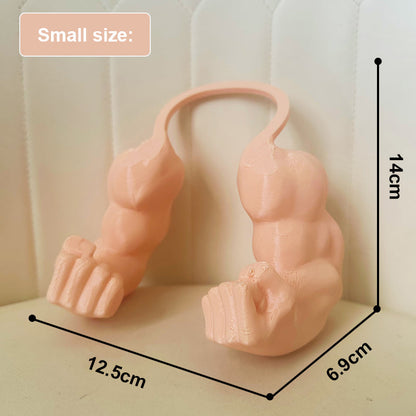 💪 3D Printed Hulk Arms Pet Cosplay Props with Halter Neck🏆