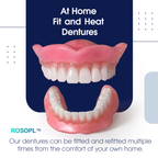 🦷🍎Heat and Fit ROSOPLTM – Immediate Dentures: The Ultimate Fit You Can’t Resist!  (👩‍🔬FDA Certified | Dentist Approved)