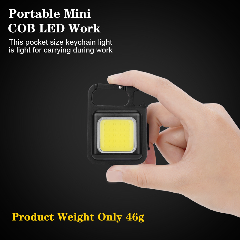 LAST DAY 49% Off - ROSOPLTM Cob Keychain Work Light--buy 5 get 3 free & free shipping(8pcs)