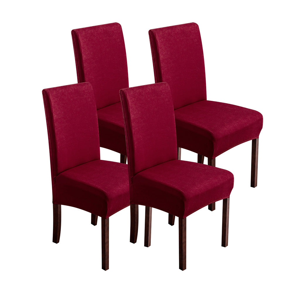 「🎊New Year - 40% Off」🔥ROSOPLTMSoft Spandex Solid Color Stretch Dining Chair Covers