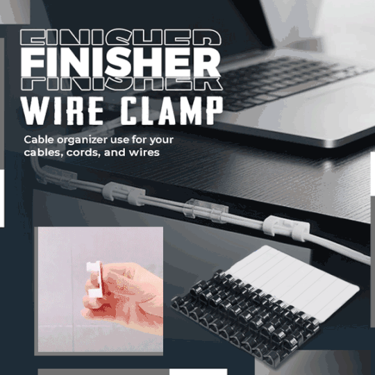 ✨ROSOPLTM Home essentials:Finisher Wire Clamp🔥🔥