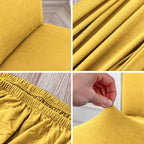 「🎊New Year - 40% Off」🔥ROSOPLTMSoft Spandex Solid Color Stretch Dining Chair Covers