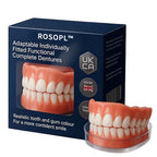 Made and Shipped from 🇬🇧  ROSOPLTM  Adaptable Custom-Fit Functional Complete Dentures