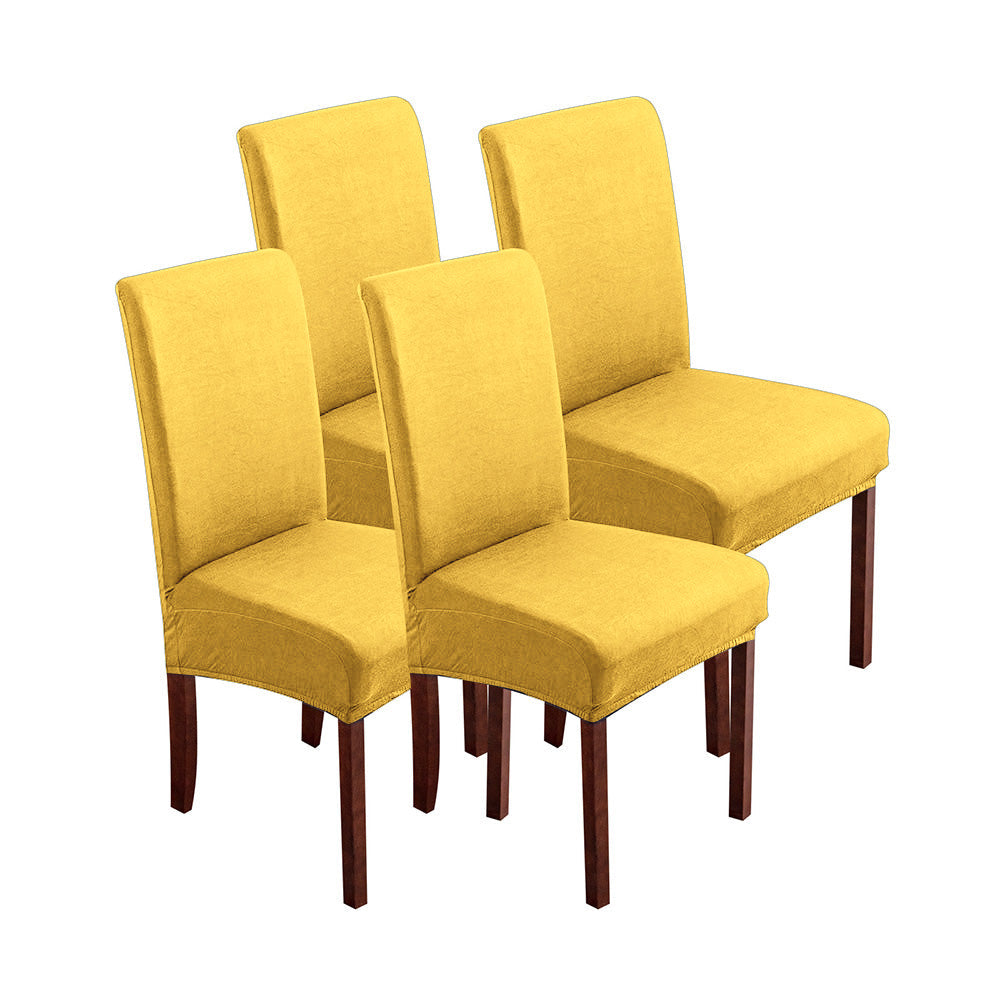 「🎊New Year - 40% Off」🔥ROSOPLTMSoft Spandex Solid Color Stretch Dining Chair Covers