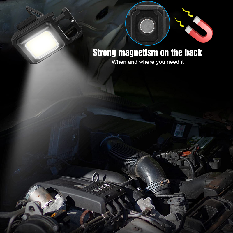 LAST DAY 49% Off - ROSOPLTM Cob Keychain Work Light--buy 5 get 3 free & free shipping(8pcs)