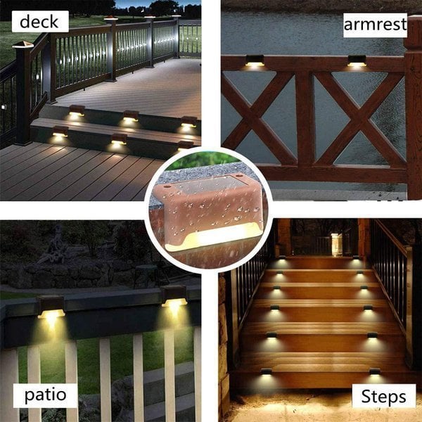 [BUY 6 FREE SHIPPING]ROSOPLTM🔥2023 Update Solar Deck Lights Outdoor