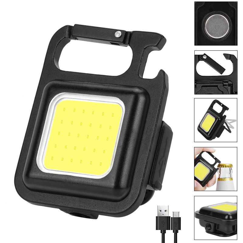 LAST DAY 49% Off - ROSOPLTM Cob Keychain Work Light--buy 5 get 3 free & free shipping(8pcs)