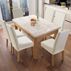 「🎊New Year - 40% Off」🔥ROSOPLTMSoft Spandex Solid Color Stretch Dining Chair Covers