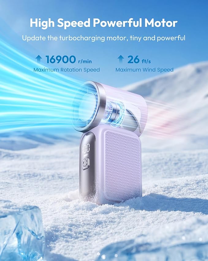 💨Tragbarer, langlebiger, handlicher Kleinventilator mit hoher Geschwindigkeit❄️🏆