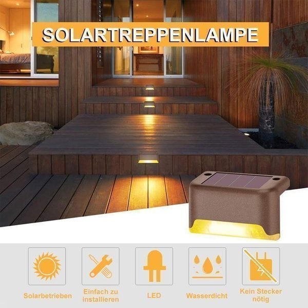 [BUY 6 FREE SHIPPING]ROSOPLTM🔥2023 Update Solar Deck Lights Outdoor
