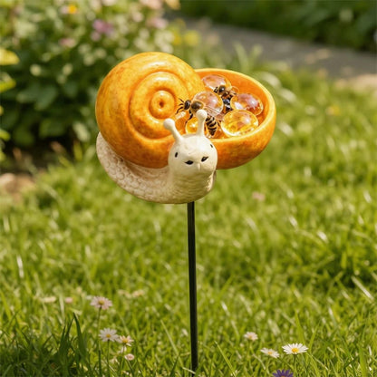 🐝 Cute Animal Design Garden Watering Station, Outdoor Decorative Water Bowl for Bees Butterflies and Small Wildlife🐸🏆