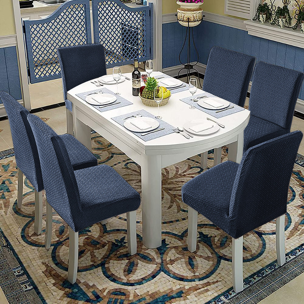 「🎊New Year - 40% Off」🔥ROSOPLTMSoft Spandex Solid Color Stretch Dining Chair Covers