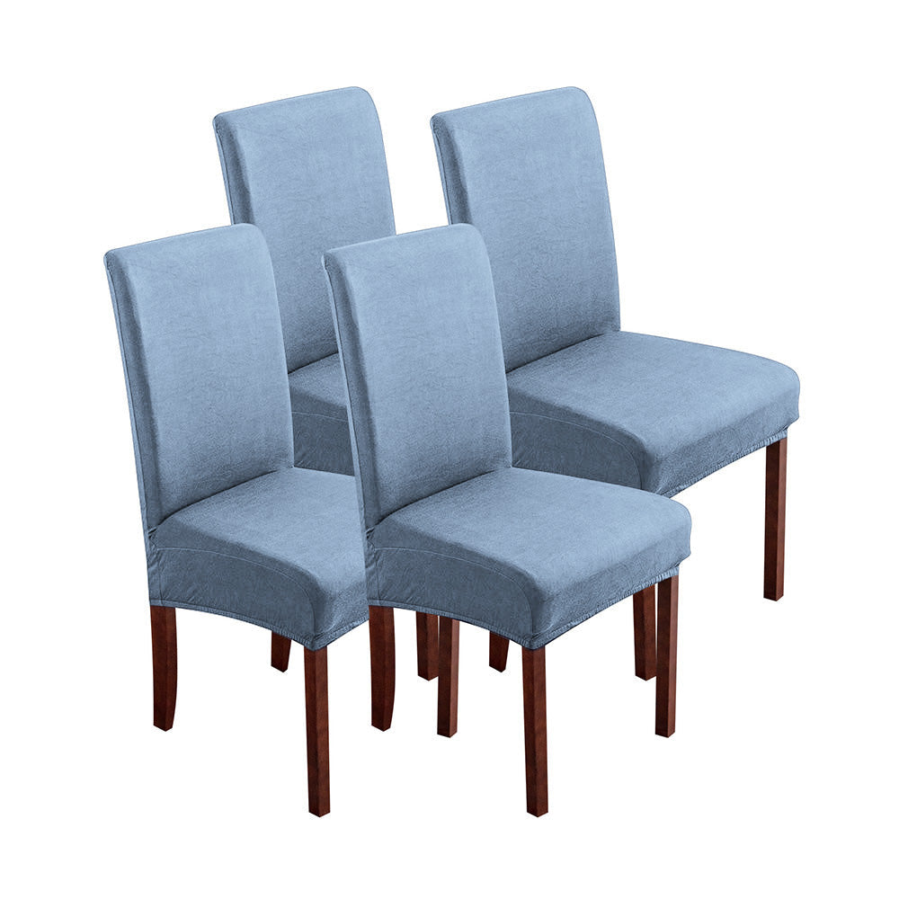 「🎊New Year - 40% Off」🔥ROSOPLTMSoft Spandex Solid Color Stretch Dining Chair Covers