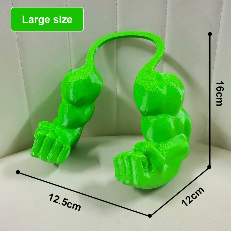 💪 3D Printed Hulk Arms Pet Cosplay Props with Halter Neck🏆
