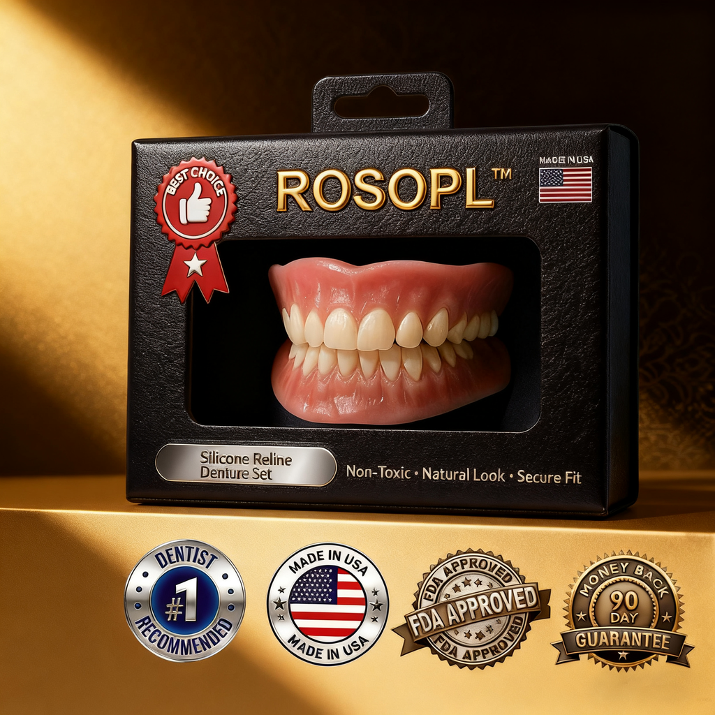 🦷🍎Heat and Fit ROSOPLTM – Immediate Dentures: The Ultimate Fit You Can’t Resist!  (👩‍🔬FDA Certified | Dentist Approved)