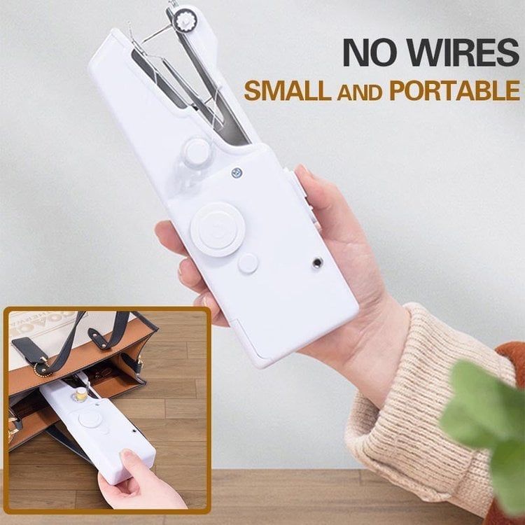 🔥 ROSOPLTM Handheld Mini Electric Sewing Machine[Make Your Life Easier✨]