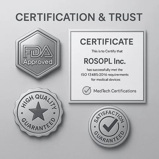 🦷🍎Heat and Fit ROSOPLTM – Immediate Dentures: The Ultimate Fit You Can’t Resist!  (👩‍🔬FDA Certified | Dentist Approved)