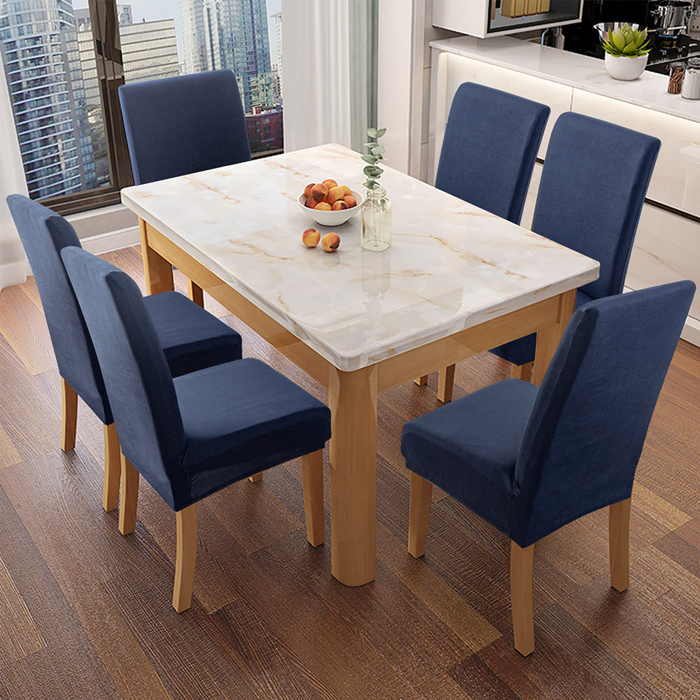 「🎊New Year - 40% Off」🔥ROSOPLTMSoft Spandex Solid Color Stretch Dining Chair Covers