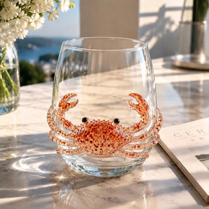 🎁 The Perfect Beach House Gift🌊3D Ocean Animal Artisan Glassware Collection🏆