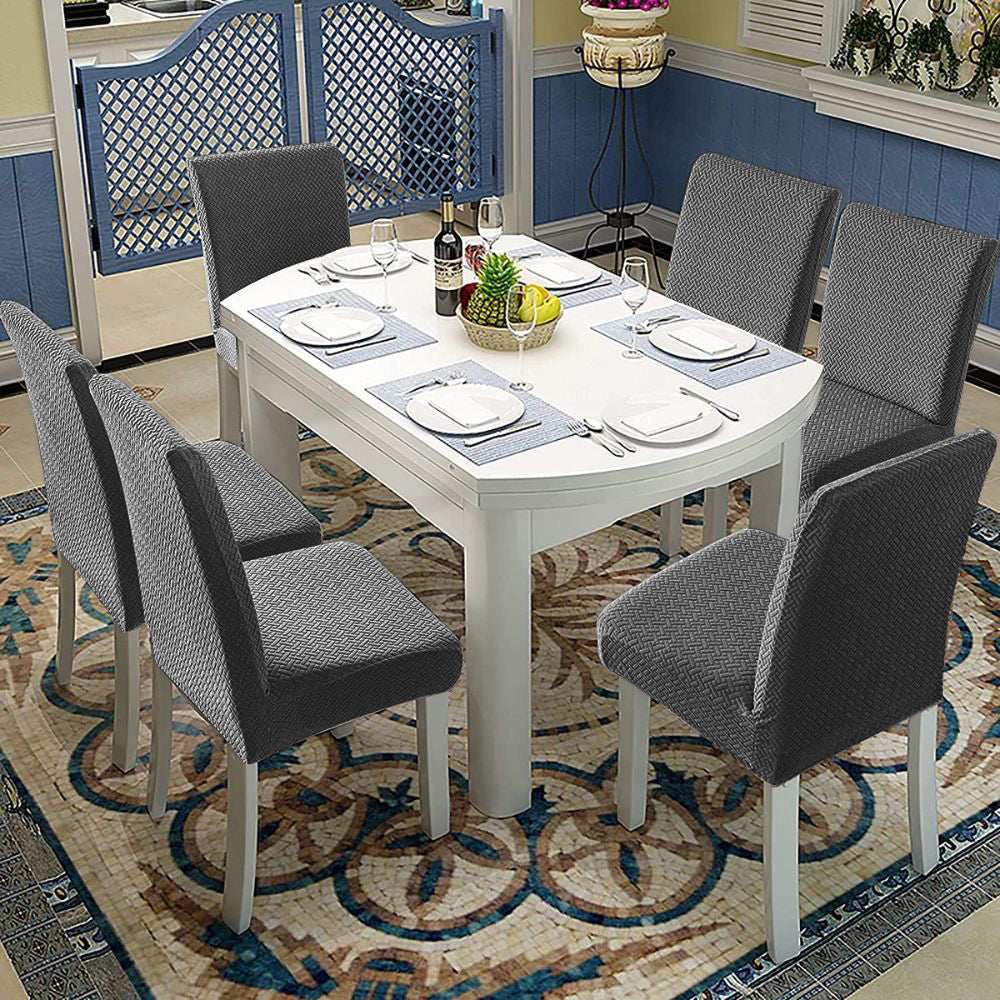 「🎊New Year - 40% Off」🔥ROSOPLTMSoft Spandex Solid Color Stretch Dining Chair Covers